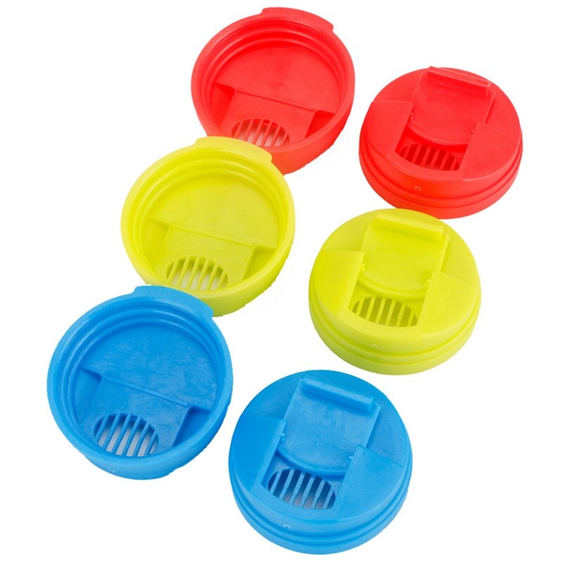 Bottle Top Lid Saver Caps Top Can Cover Fizz Coke Drink Soda Lid Cap Wine Bottle Stopper Flip Protector Reusable 6Pcs: Default Title