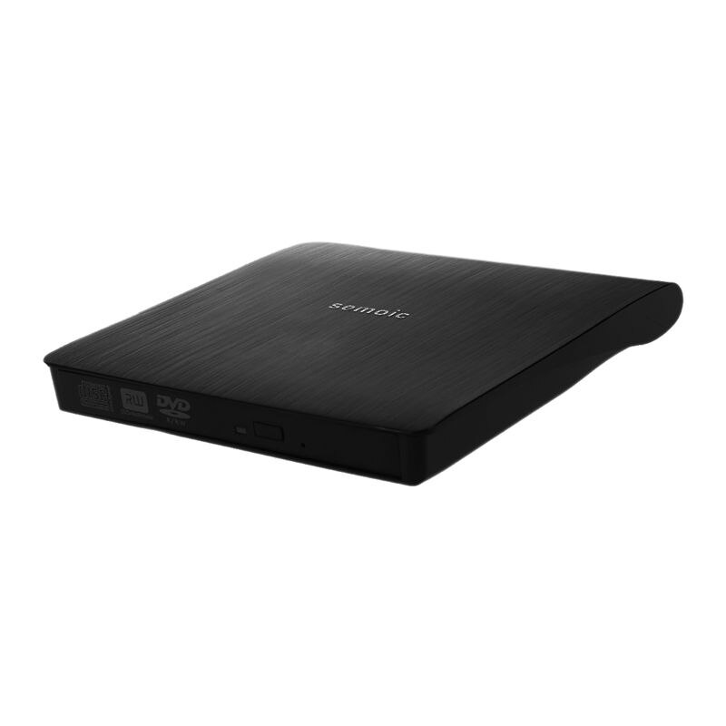 semoic USB 3.0 Mobile External Case For 12.7mm SATA CD DVD BD-ROM BD-RE Drive BK Useful