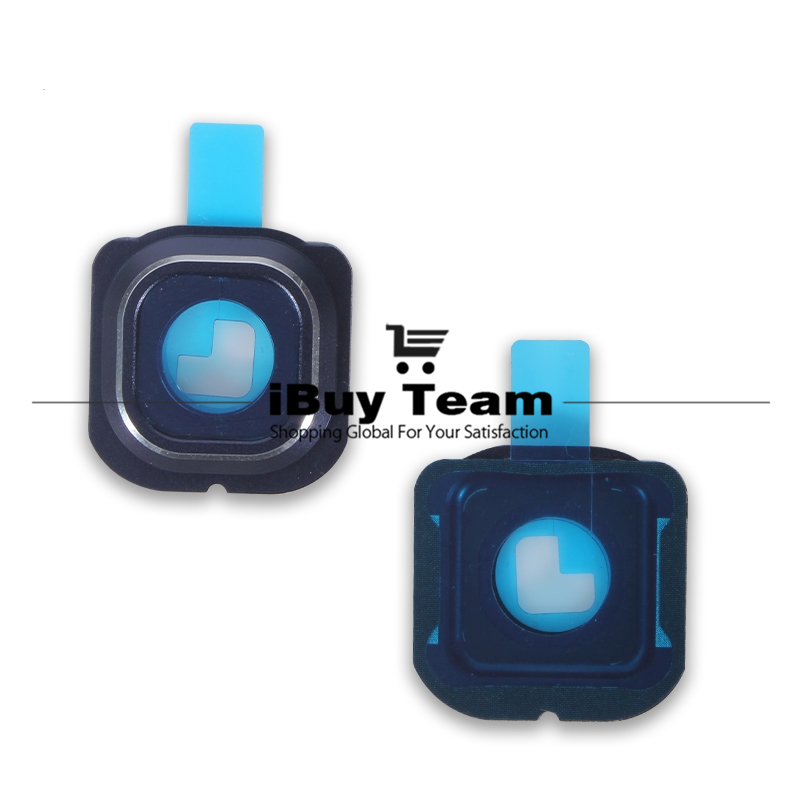 Rear Camera Lens Glass Cover for Samsung Galaxy S6 Edge - Replacement Part with Frame
