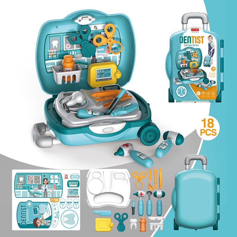 Casa di gioco Giocattoli di Simulazione Set Cucina Ice Cream Casa Kit di Strumenti di Riparazione Trolley Per Bambini Divertimento Trolley Giocattoli scherza il Regalo: 8G807