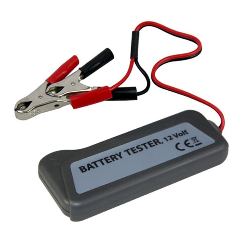 12V Car Battery Tester Digital Alternator Tester 6 LED Lights Display Diagnostic Tool Automotive Battery Test Device Measuring