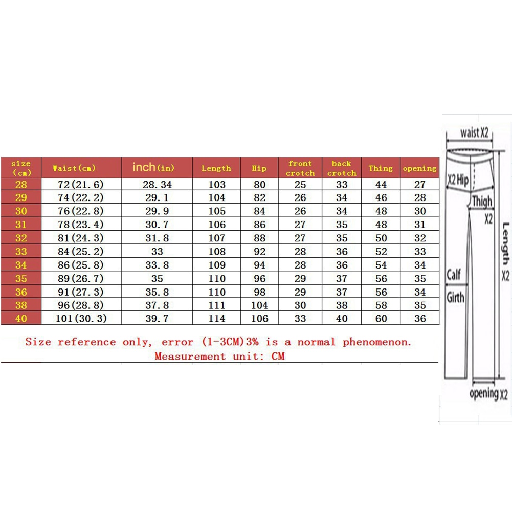 Moda 2019 męskie jeansy męskie s-lim dopasowanie dziurawe dżinsy jednokolorowy cienki proste spodnie spodnie czarne męskie spodnie spodnie