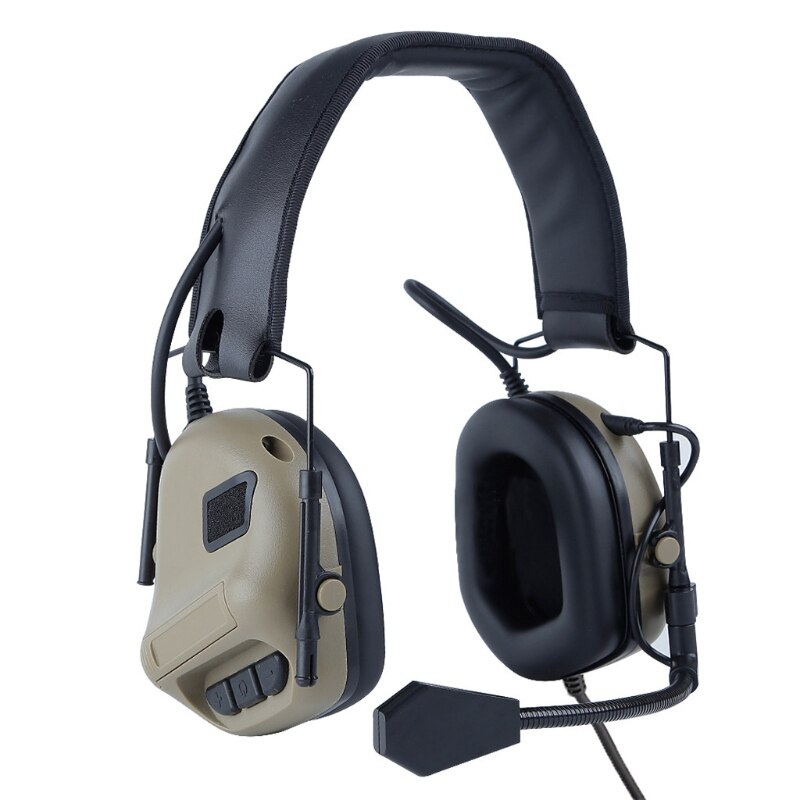 Head-Mounted Communication Noise Canceling Headphones Sound Pickup Noise