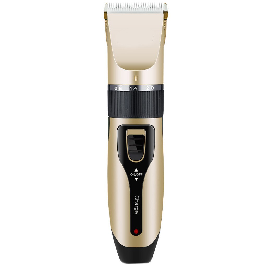 Profissional à prova dcordless água máquina de cortar cabelo elétrico sem fio grooming cabelo casa máquina de corte de cabelo recarregável portátil