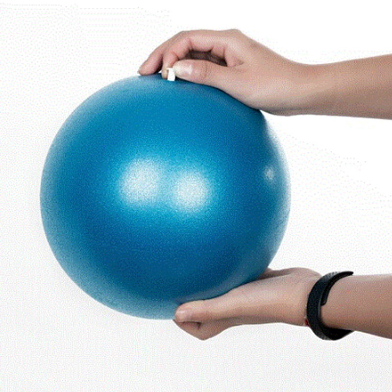 25cm Inflatable Yoga Ball Exercise Fitness Pilates Ball Balance Exercise Gym Pump Yoga Balance Ball Training Yoga Ballon