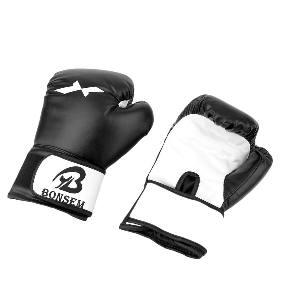 Brasilianske muay thai pu læder boksehandsker kvinder mænd mma gym træning tilskud boksehandsker