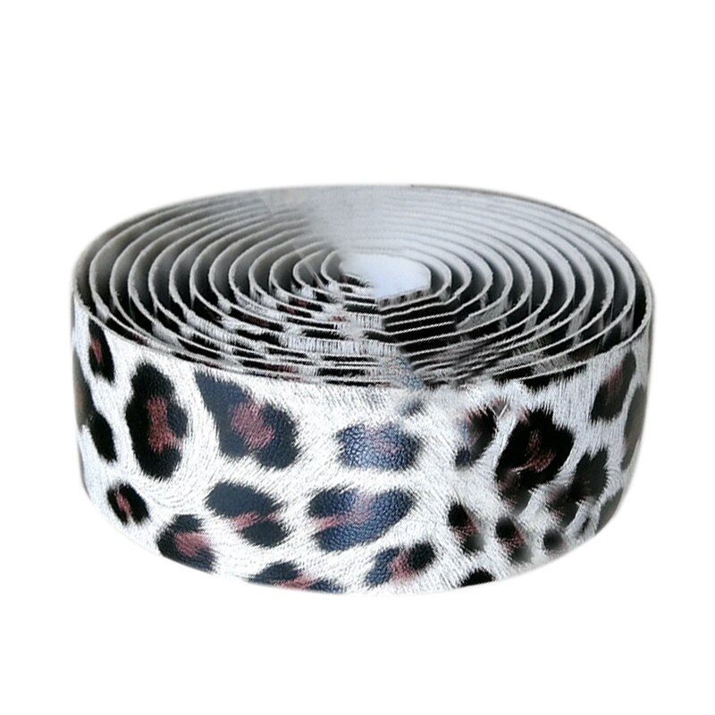 Bike Handlebar Tape Leopard Road Bike MTB Fixed Gear Cycling Handle Belt Tape Wrap: Default Title