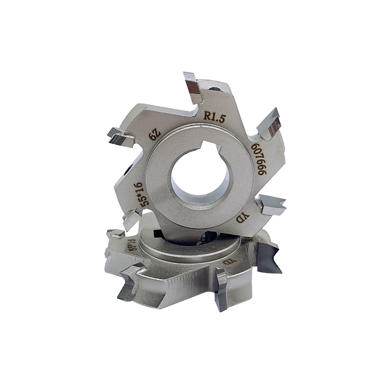1 Pair (L+R) Fine Trimming Cutter for CEHISA Edge Banding Machine 55*16*H11*6Z R1.5/2/3