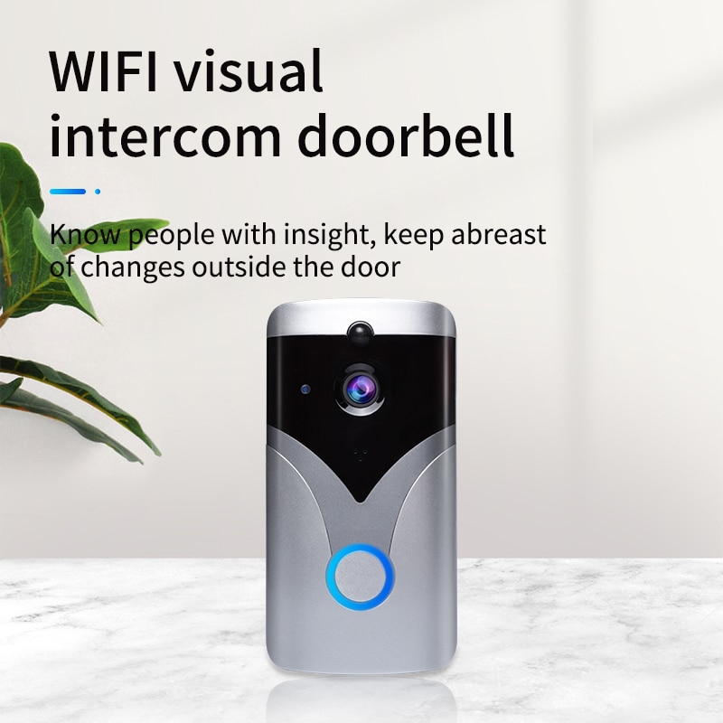 Hd Draadloze Wifi Smart Video Intercom Deurbel Camera Visuele Intercom Ip Deurbel Draadloze Home Security Camera