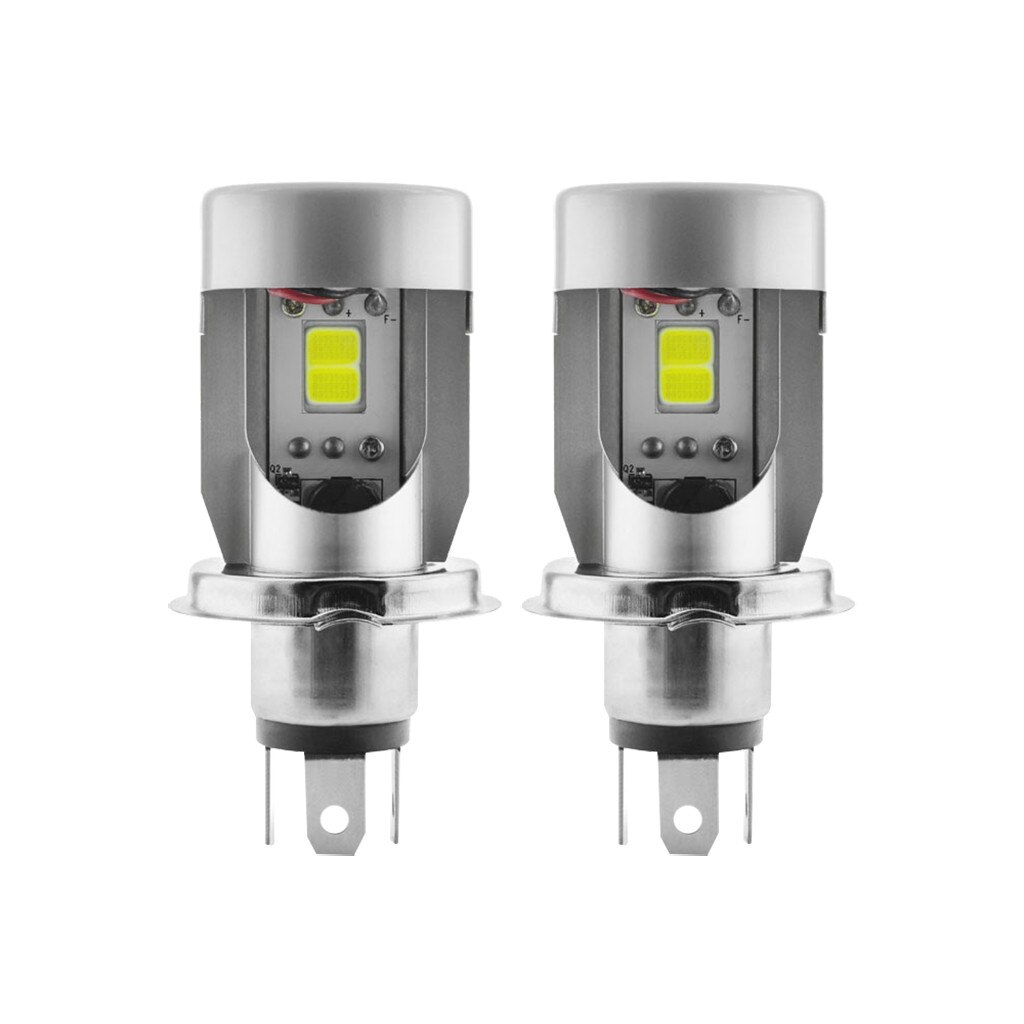 Arrivals Auto Lampjes Led 2x Cob T4 H4 Auto Led Koplamp 100W Lampen 10000LM 6000K Wit lampen Licht Kit Auto Koplampen: Default Title