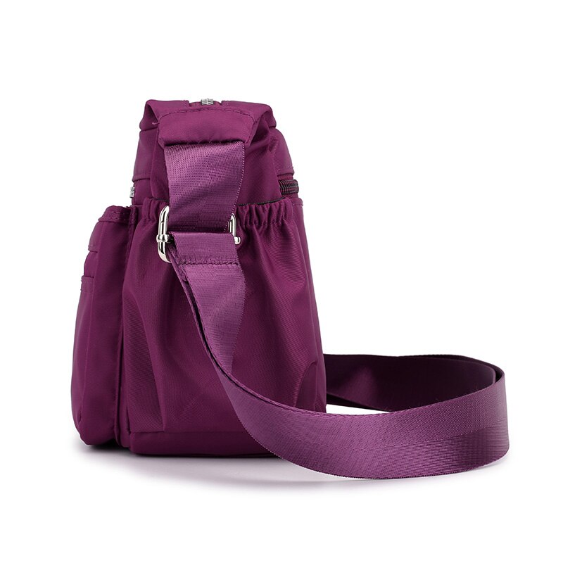 Delle Donne di modo del Messaggero Del Sacchetto di Nylon Impermeabile Borse a Spalla Femminile di Viaggio Tote di Crossbody Bag per le Ragazze Della Borsa e borse