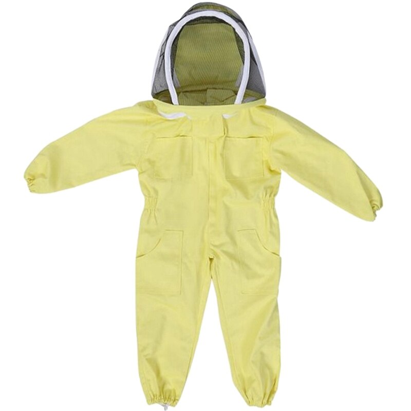 Child Beekeeping Protective Suit Bee Beekeepers Bee Suit Equipment Farm Visitor Protect Beekeeping Suit L: Default Title