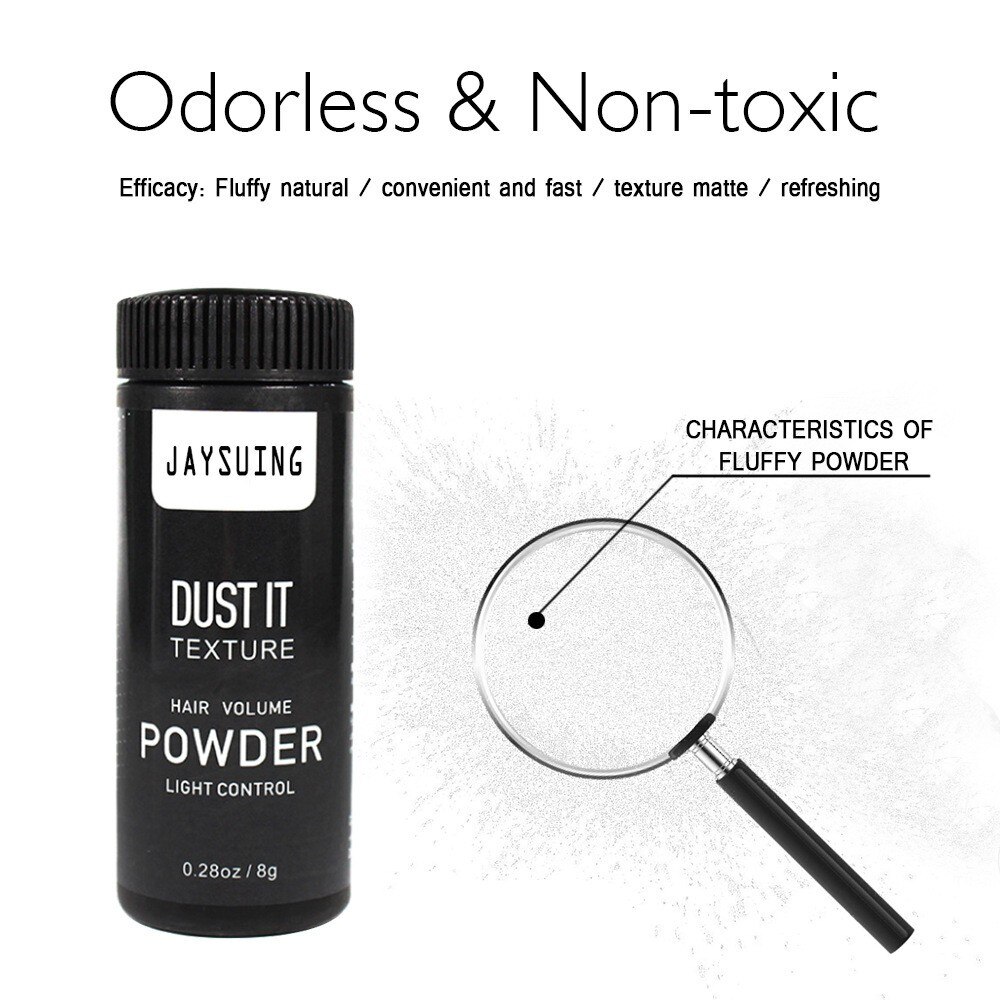 Hair Building Fiber Hair Mattifying Powder Fluffy Oil Remover Volumizing Texturizing Mattifying Powder Men Women Hair Styling #