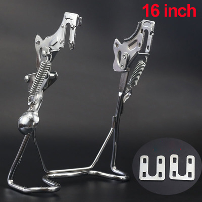 Universal e-cykel kickstand 14 16 18 22 24 26 tum parkeringsställ stöd fot e-cykel: 16 tum