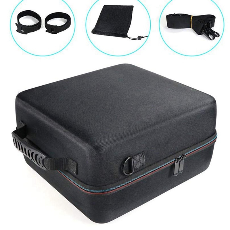 Hard Carrying Case For Oculus Rift S Pc-Powered Vr Gaming Headset Protective Storage Travel Box (Black+Grey)