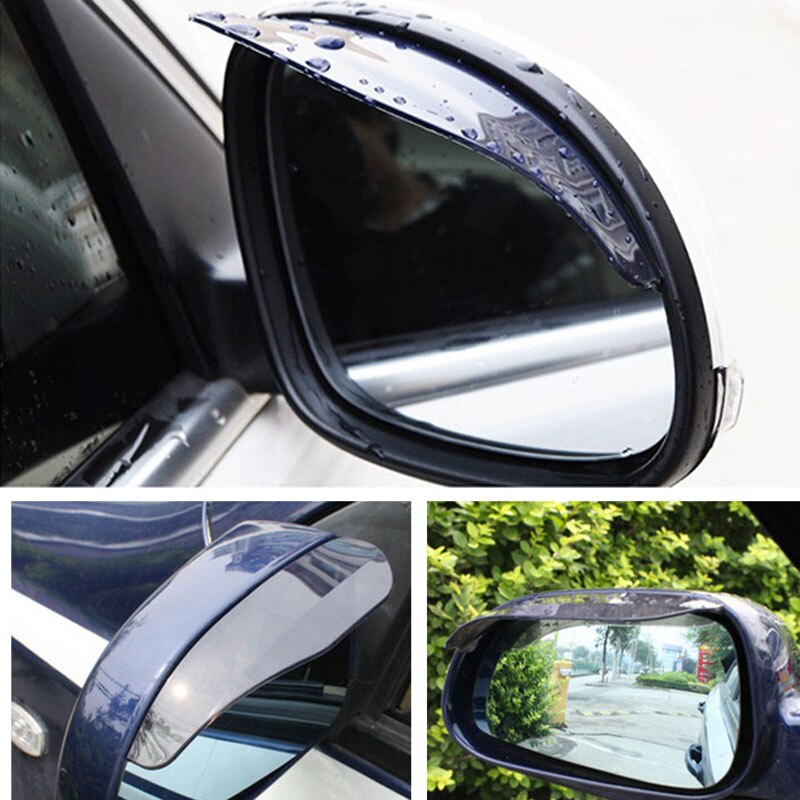 2 car rearview mirror rain eyebrow rain cover for Mercedes-Benz A B C E S G M ML GLK CL CLK CLS E GL R SL SLK SLS-class AMG TPM