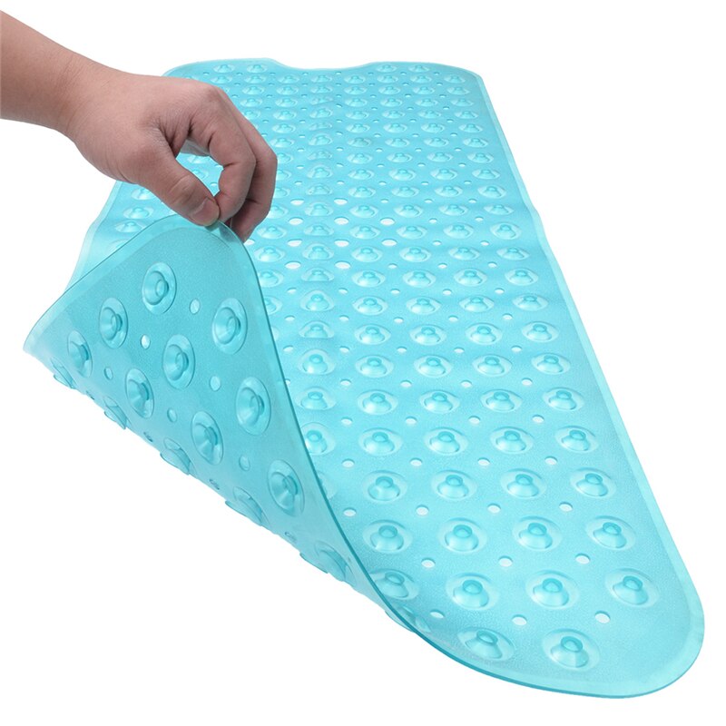 Rechthoekige 40 x 100cm pvc antislip badmat zachte badkamer massagemat zuignap antislip badmat antislip badmatten: Groente