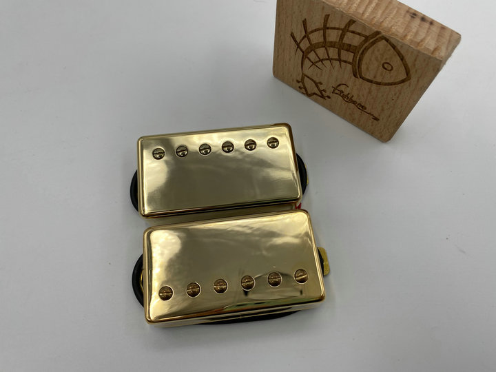 Pastillas de guitarra de Jazz LP hechas en Corea, cobertor dorado, Humbucker, 2 piezas, un juego, LPC210 ibz ORIGINAL