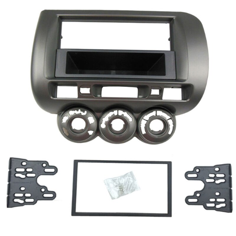 Radio Fascia for Honda Jazz City One Din Dvd Stereo Cd Panel Mount Installation Trim Kit Frame Bezel