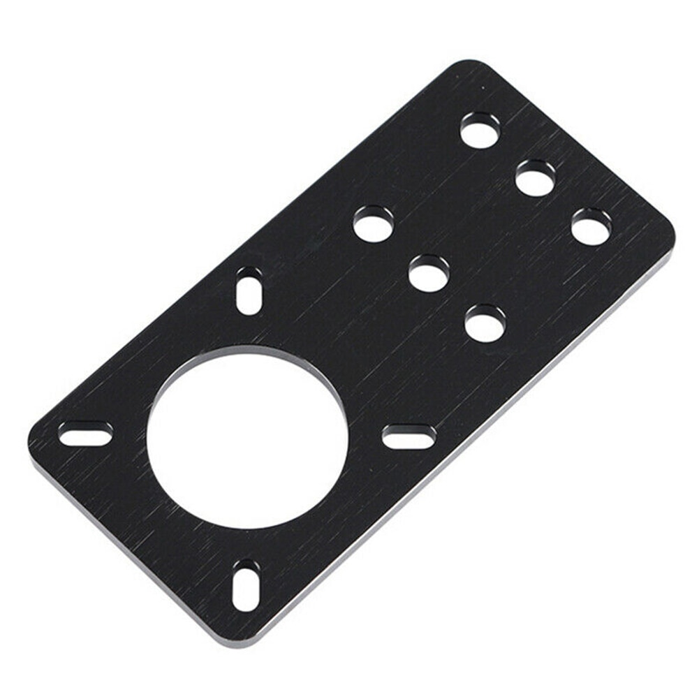 Fixed Motor Mount Plate Universal CNC Machine Stepper Black Durable V Slot Aluminum Alloy Office Bracket For Openbuilds NEMA17