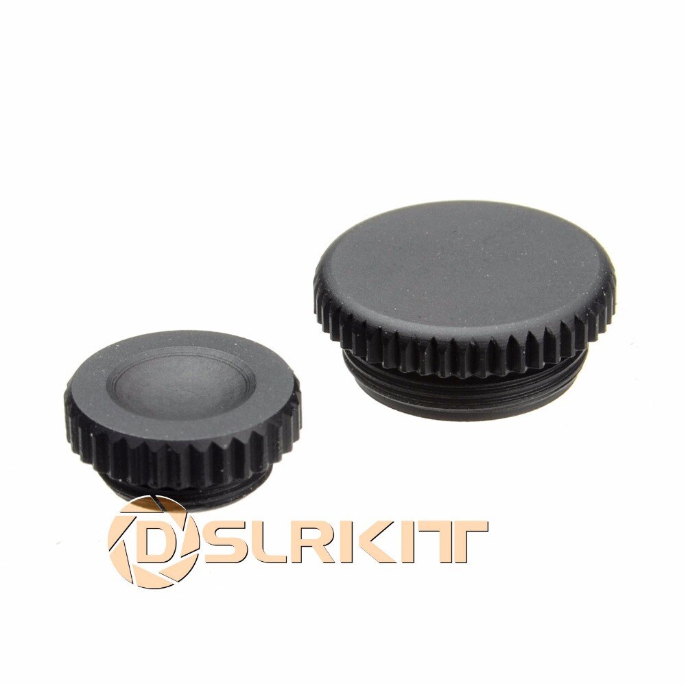 DSLRKIT (Third Party) Remote + Flash PC Sync Terminal Cap Cover SET