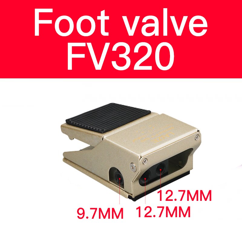 Pneumatic switch foot valve 4F210-08 foot type foot pedal 320 cylinder valve control valve air valve FV420: FV320