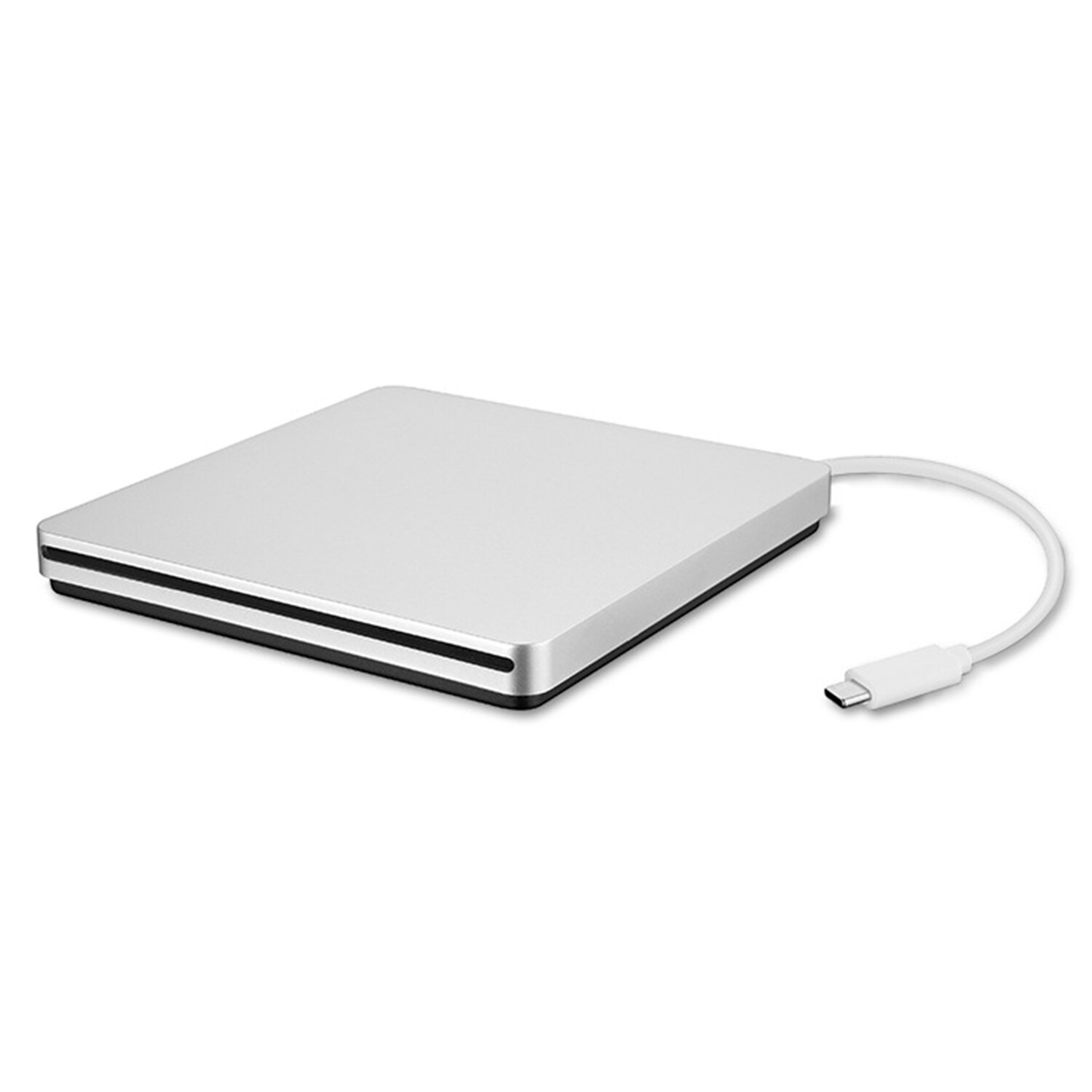 Draagbare Slot In Externe Cd Dvd Drives Met Type C/Usb 3.0 Plug En Play Usb C Cd speler DVD-RW Brander: Type C Version