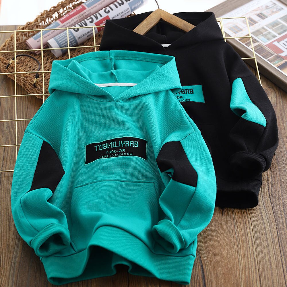 hoodies for teen boy clothes fall clothing clothes Boys Casual Spring &amp; Autumn Sweatshirts Children hoodie4-15 year