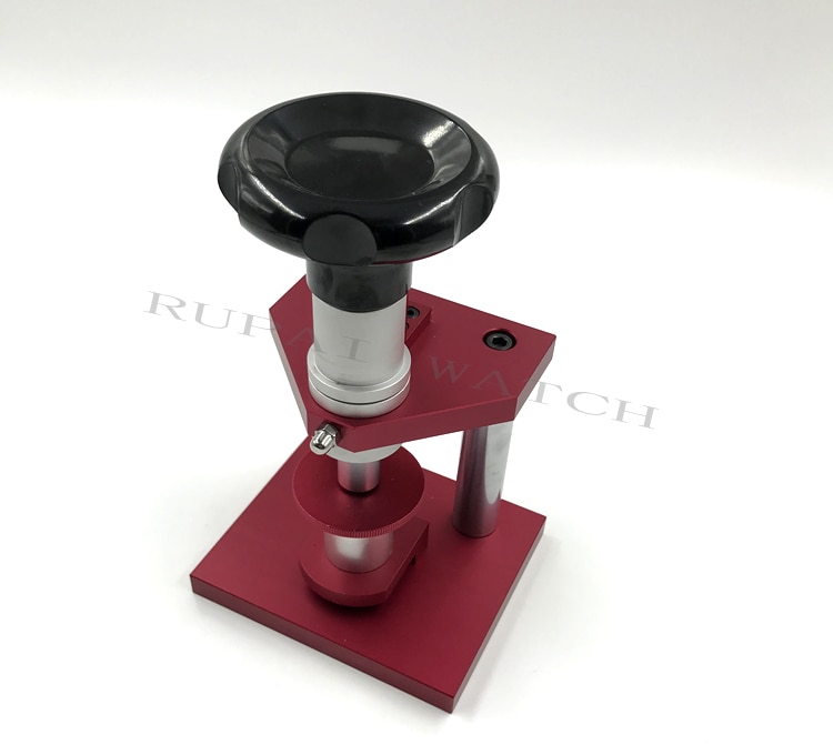Oem banco de cristal bisel prensa reloj caja de Cierre trasero herramienta taponadora