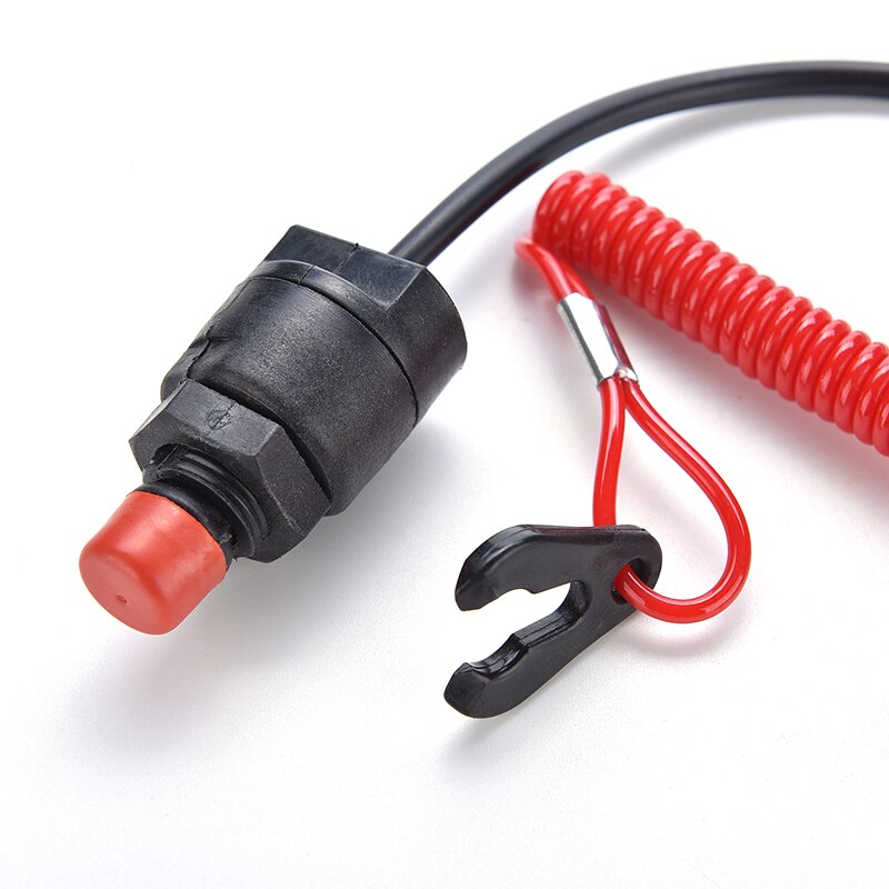 Utombordsmotor motor skoter atv döda stopp omkopplare säkerhetstjuder sladd lanyard
