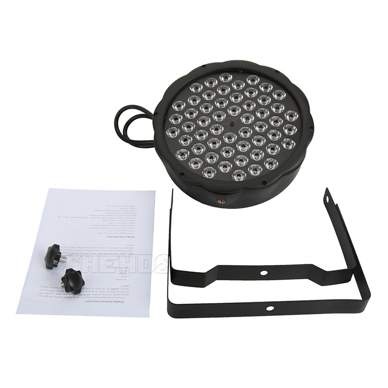 1 Uds Par luz Led 54x3W DJ Par ultravioleta 7x3W lavado discoteca luz 12x3W UV Mini Led luz 6W Pary caso de efecto de etapa: Enchufe británico