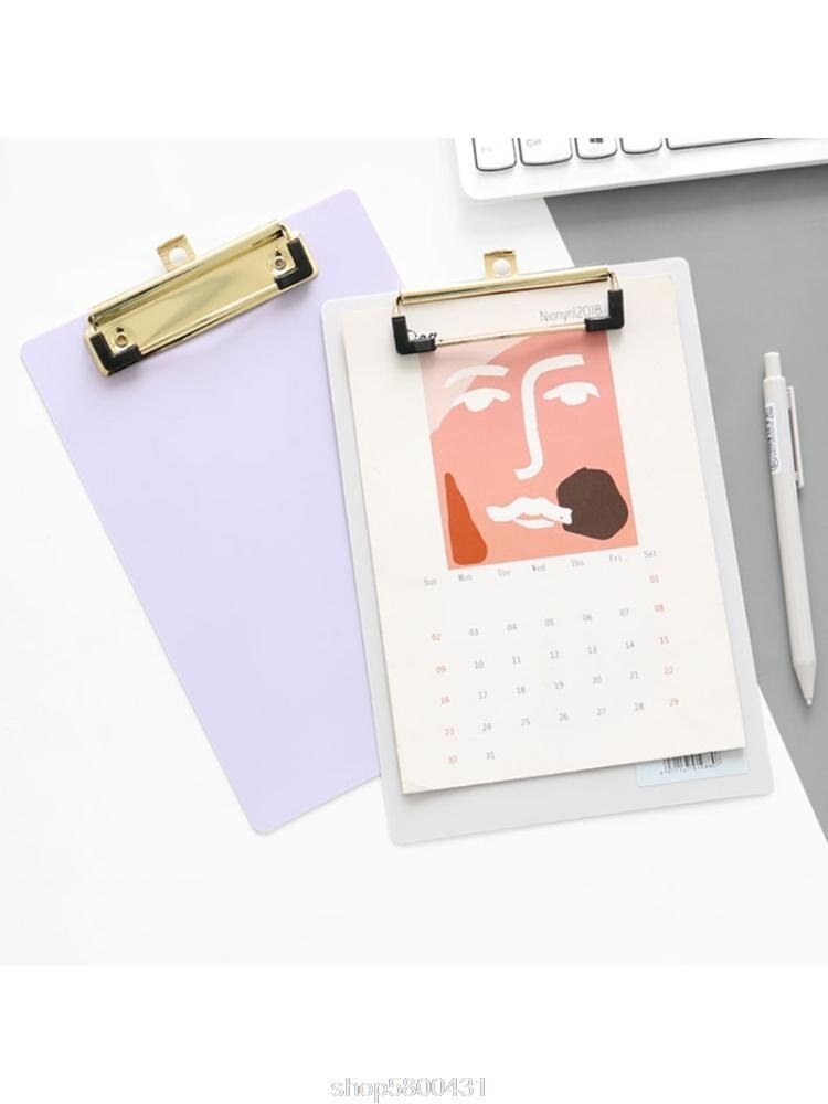 A4 A5 File Document Organizer Clipboard Folder Writing Pad Holder Conference Office School Supplies N09 20