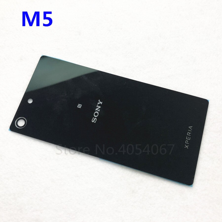 Hinten Glas Abdeckung Gehäuse Batterie Tür für Sony Xperia M5 E5603 E5606 E5653 Ersatz Teile Zurück Tür Fall Abdeckung