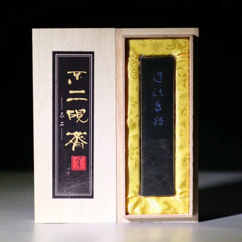 Ink Stick Tinta China Chinese Calligraphy Ink Stick Ancient China Oil Soot Calligraphy Writing Painting Black Ink Stick Block