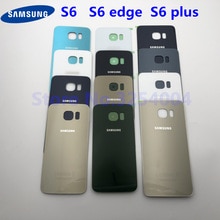 Nueva tapa trasera de la batería para Samsung S6 edge plus G920F G925F G928F carcasa trasera para batería