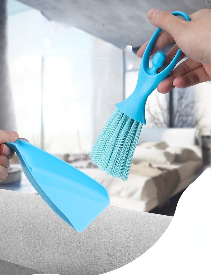 Hamster cleaning supplies dustpan broom cleaning sawdust excrement tool totoro rabbit hedgehog bird small pet cleaning tool