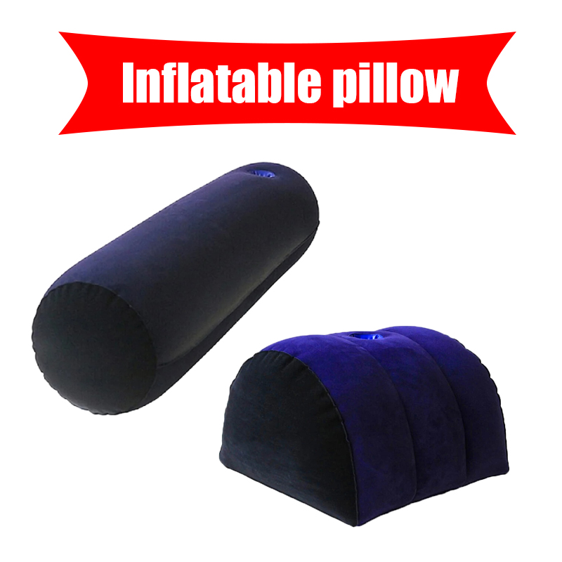 Oreiller gonflable flocage Position d'amour coussin lit meubles compensés canapé jeux de nuit Couples aide oreillers mari et femme