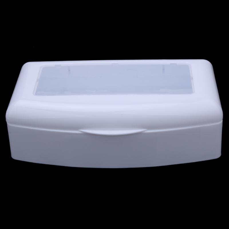 Pro Nail Art Sterilizer Disinfection Box Salon Nail Metal Tools Disinfector Cleaner Sanitizer Nail Manicure Set Box