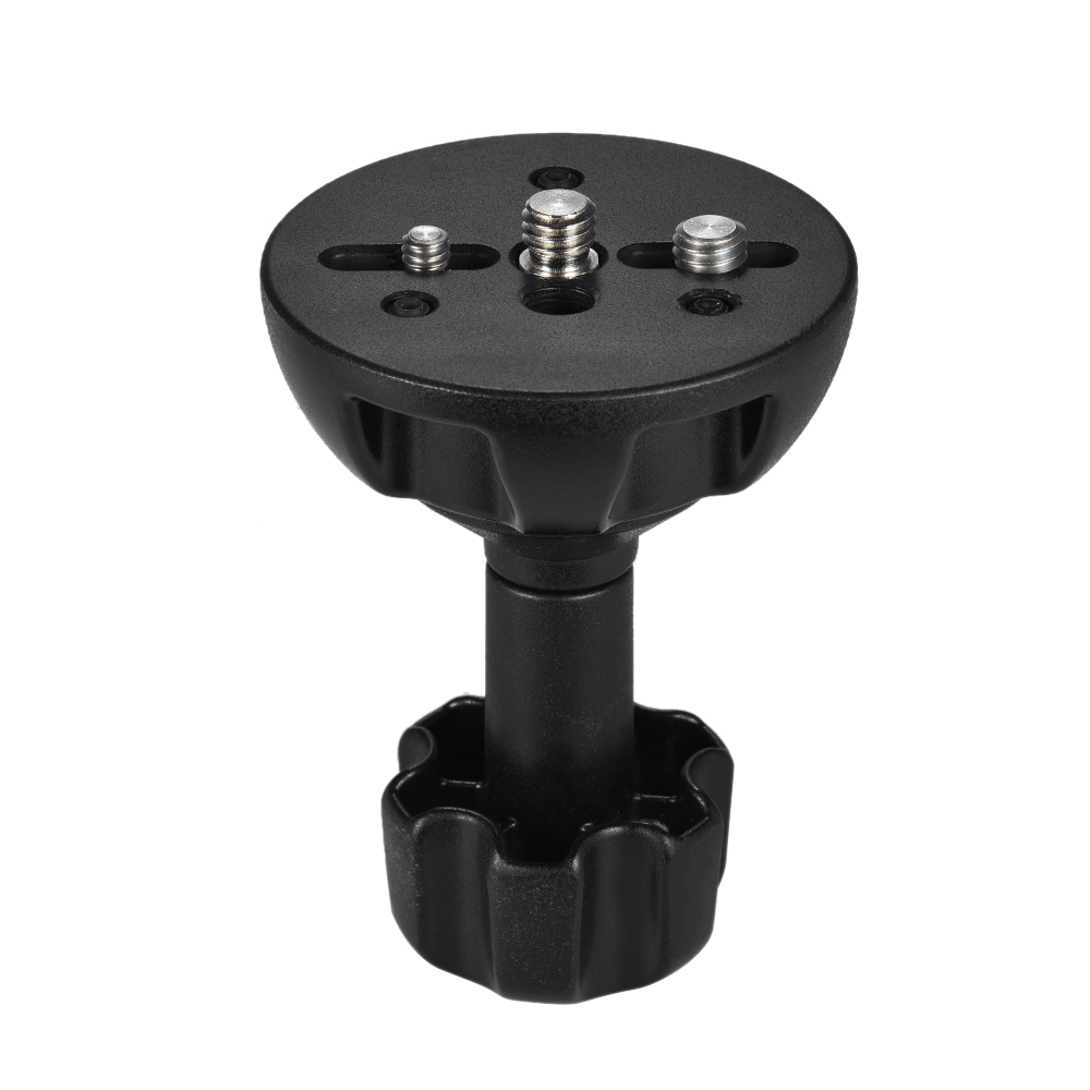 75mm 3/8 ''convertidor adaptador de Media bola plana a cuenco para soporte para cámara DSLR de trípode de cabeza fluida