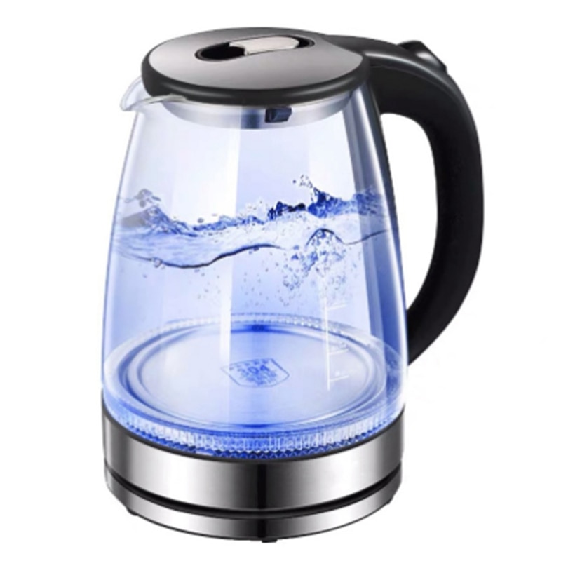 Glass Electric Kettle Off Automatically Auto-Power Off Stainless Steel Anti Electric Kettle Household Kitchen Appliances EU