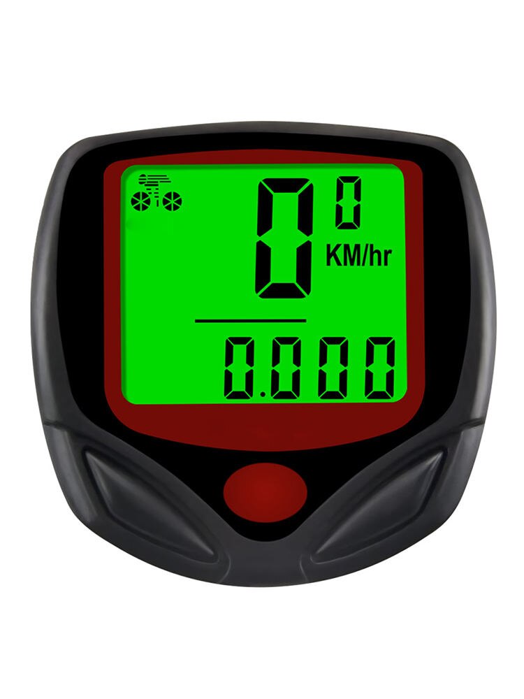 Mountain Bike Bicycle Code Table Riding Speedometer Odometer with Blue Night Light