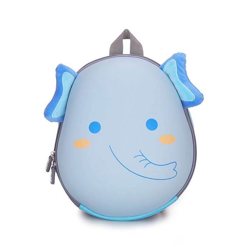 Sac à dos multi-usages Anti-perte pour enfants, sac d'école avec corde détachable, harnais de sécurité: elephant