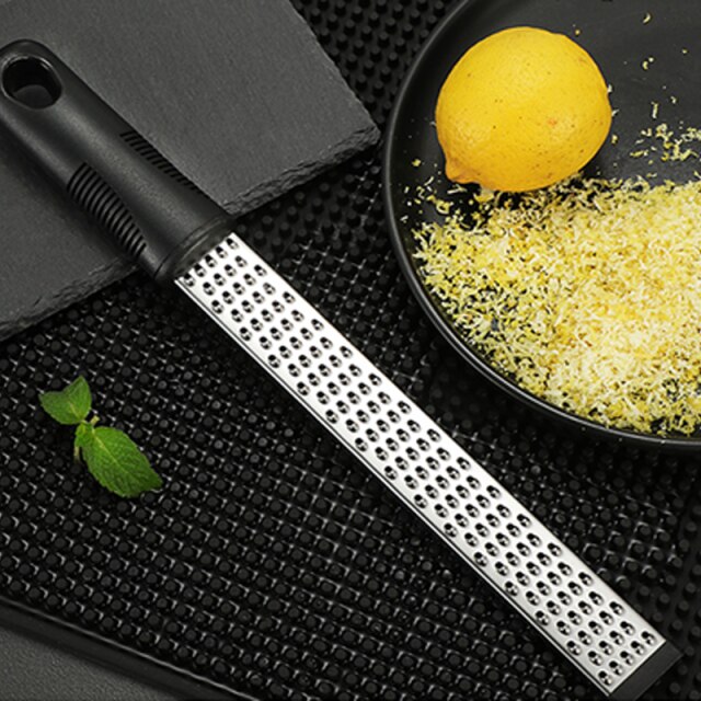 Cheese Grater Fruit Peeler Lemon Zester Ginger Garlic Chocolate Grater Multifunction Kitchen Tool Stainless Steel Nutmeg Gadgets: Lemon wiper