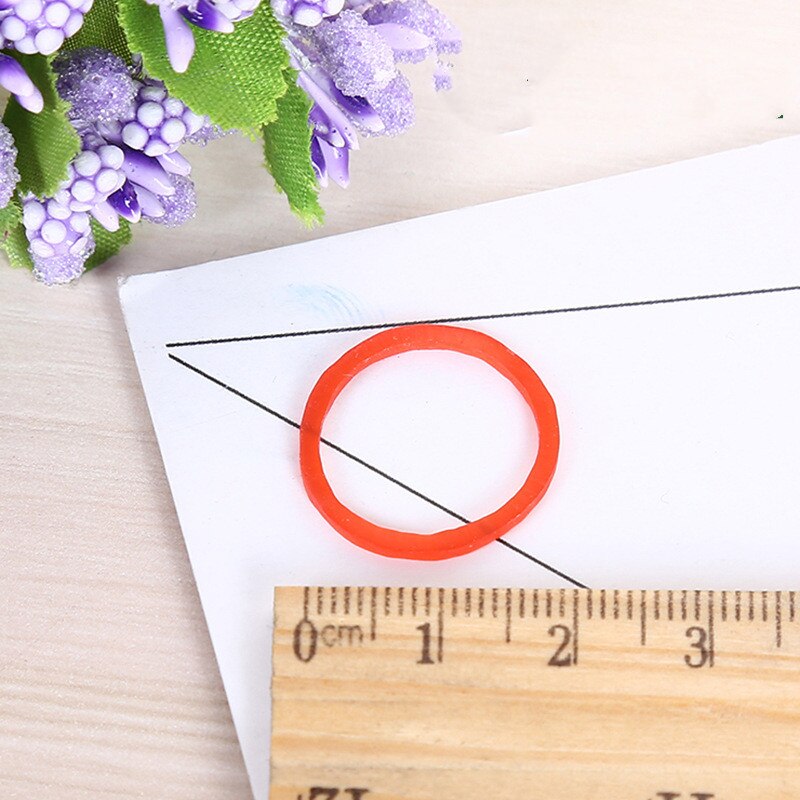 16*1.4mm Red Office Rubber Ring Rubber Bands Stron... – Grandado