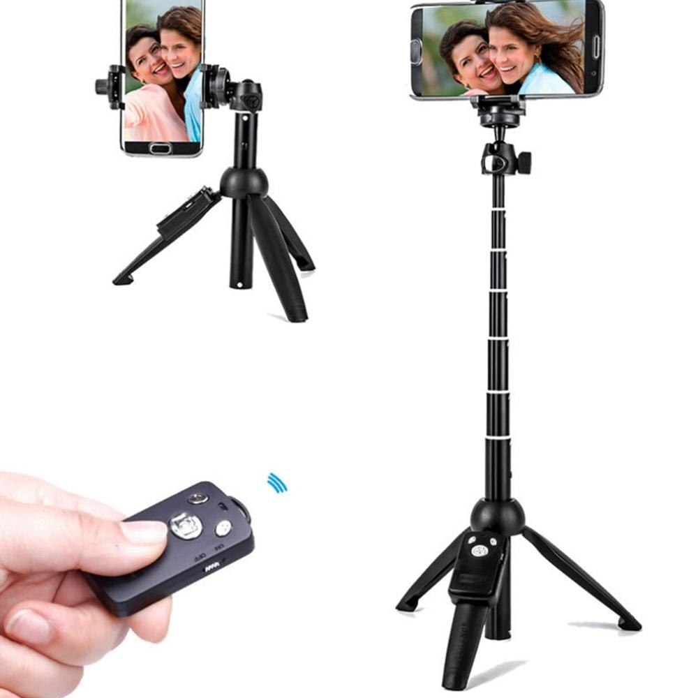 Yunteng 9928 Statief H8 Draadloze Bluetooth Remote Uitschuifbare Selfie Stick Monopod Telefoon Standhouder