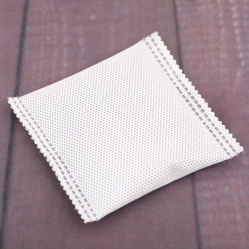 Mini bolsas de carbón activado para coche y Hotel, eliminador de olores de carbón vegetal, pequeñas telas no tejidas, ambientador Natural portátil, 10 Uds.
