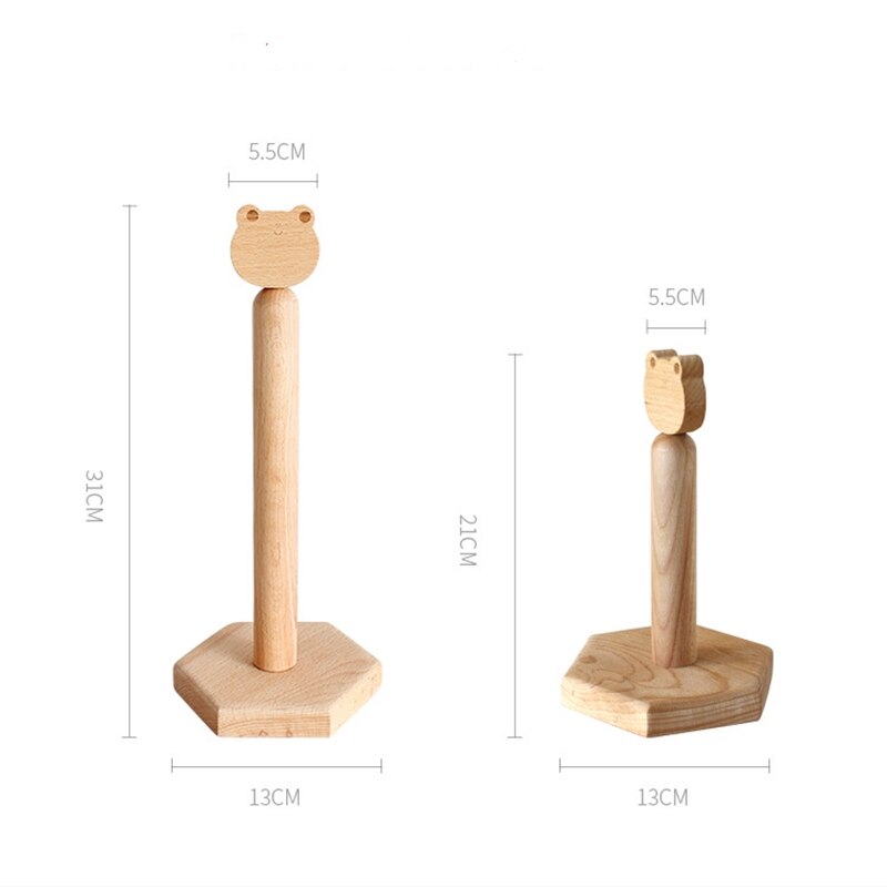Harz Koch Doppel-Schicht Rolle Papier Handtuch Halfter Figuren Kreative Tiere Hause Kuchen Einkaufen Restaurant Holz Dekoration Ornamente