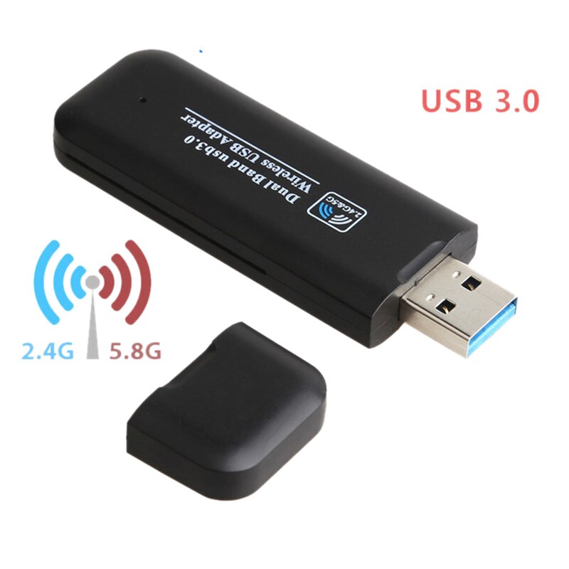 Draadloze Wifi Adapter 1200Mbps Usb Dual-Band 802.11Ac RTL8812BU Wifi Antenne Voor Windows Xp/7/8/10 mac Usb Wifi Emitter