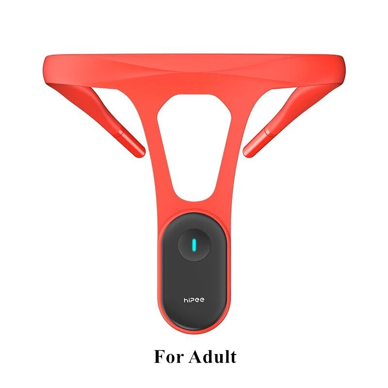 Xiaomi-Corrector de postura inteligente Hipee para adultos y niños, dispositivo científico en tiempo real para entrenamiento de postura de espalda: Red for Adult