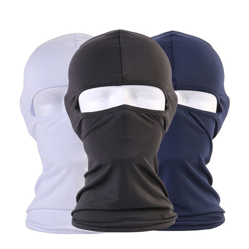 Full Face Mask Hood Motorcycle Neck Warmer Summer Windproof Masks for Outdoor Cycling Skiing E7
